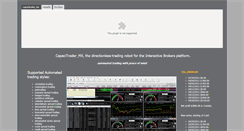 Desktop Screenshot of capacitrader.autoscalper.com
